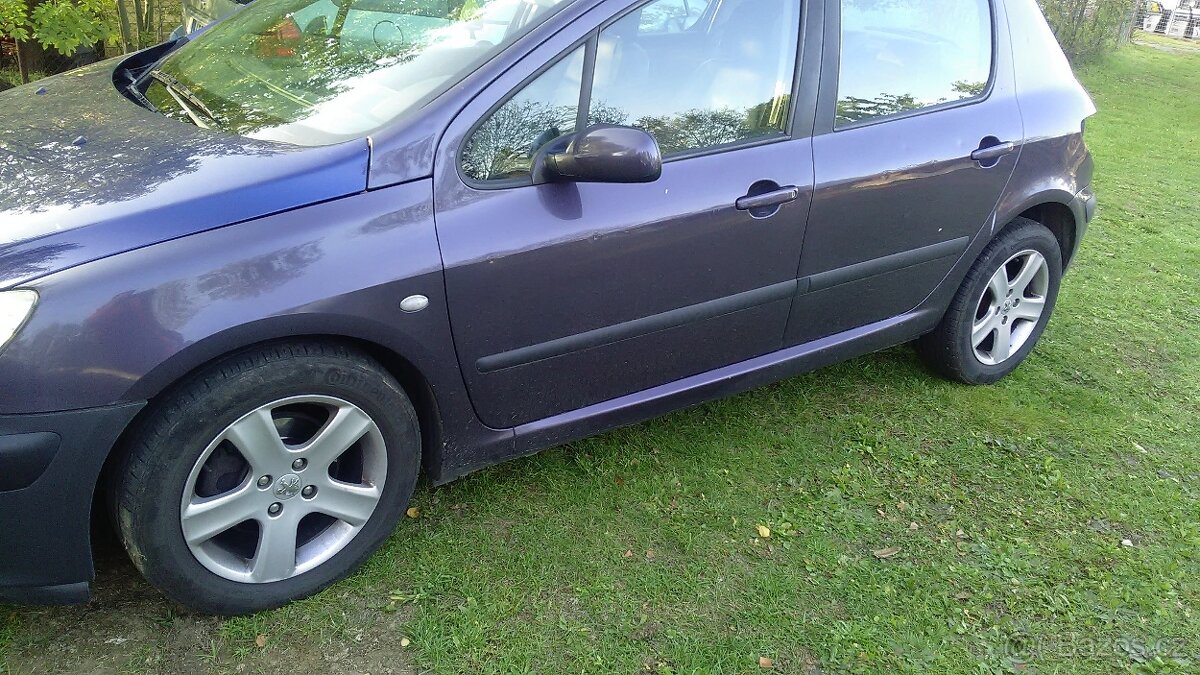 Peugeot 307 náhradní díly,2,0HDI,1,6i,vice barev nfu,rhy - 6