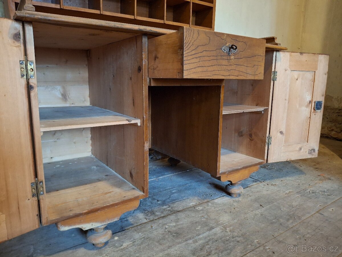 Starožitný psací stůl - 6