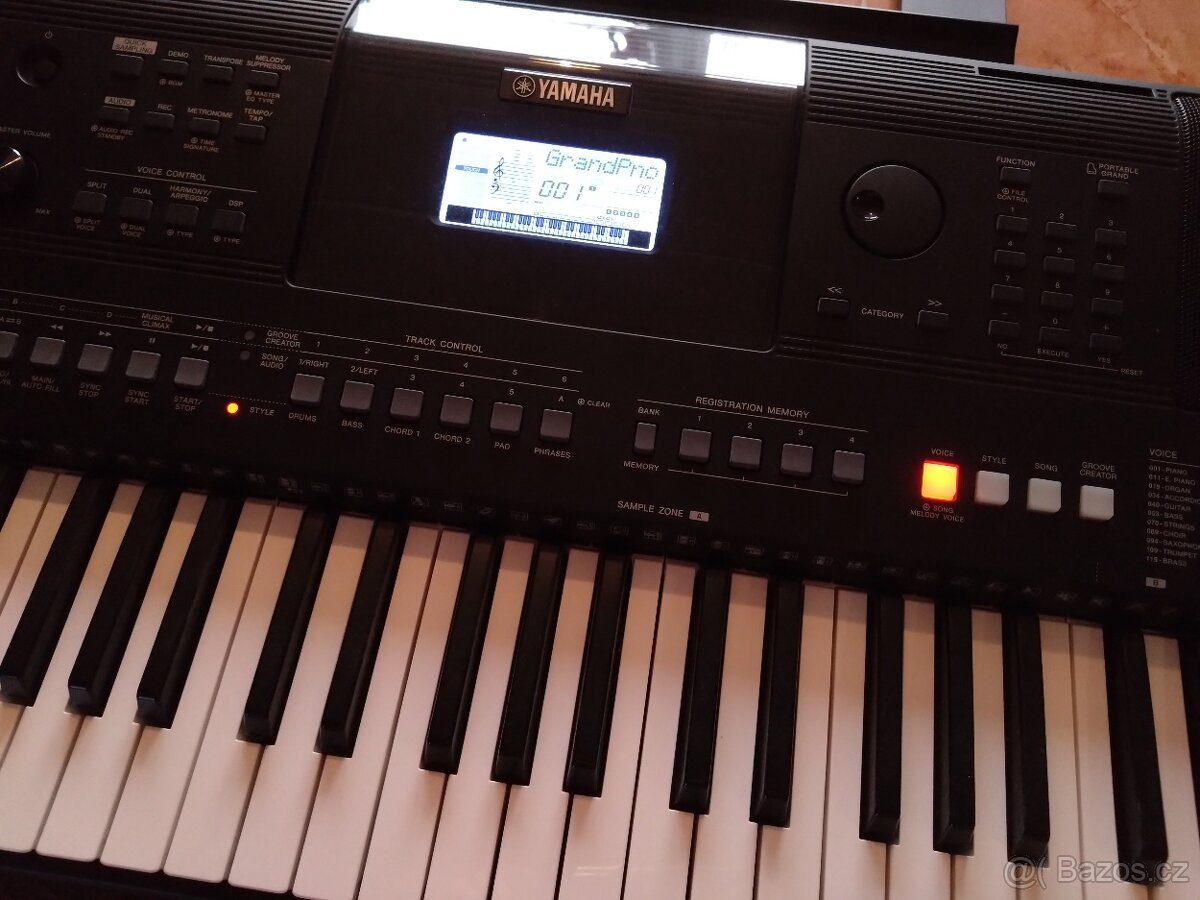 Klávesy keyboard Yamaha PSR E463 - 6