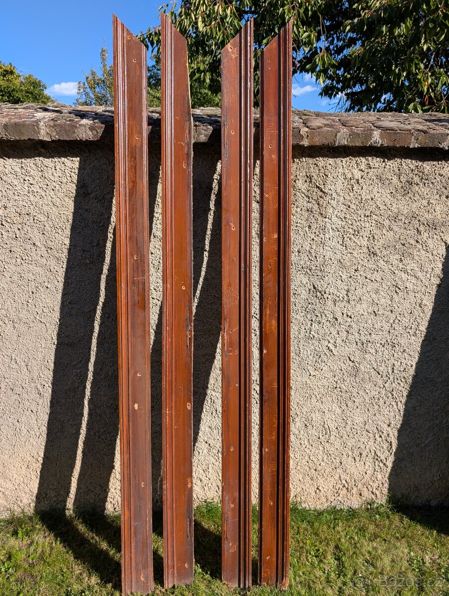 Starožitné dveře dvoukřídlé - 6