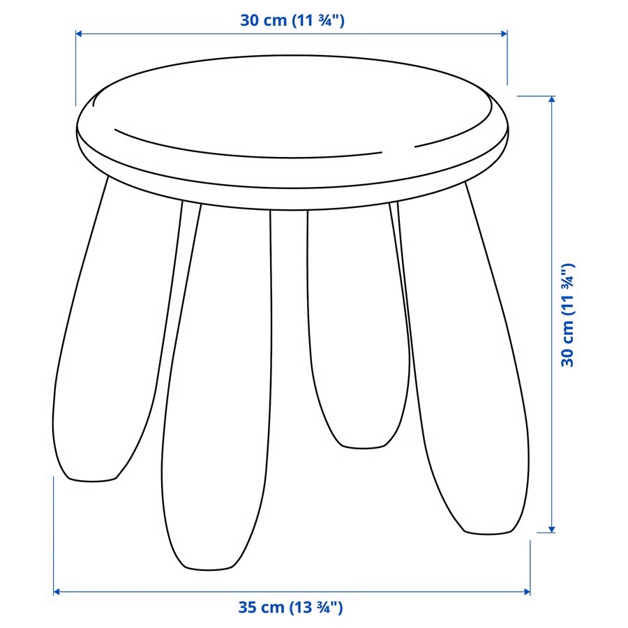 Dětská židle ikea Mammut - 6
