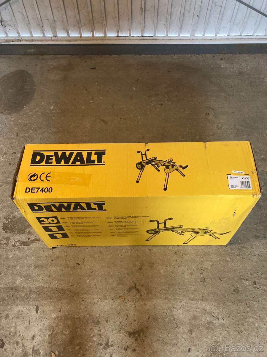 NOVÁ STOLNÍ PILA DeWALT 745 + POJÍZDNÝ PODSTAVEC - 6