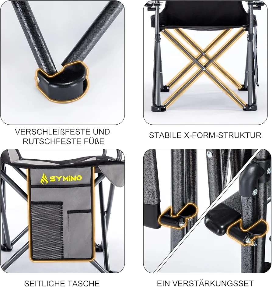 Nová zahradní kempingová židle - 6