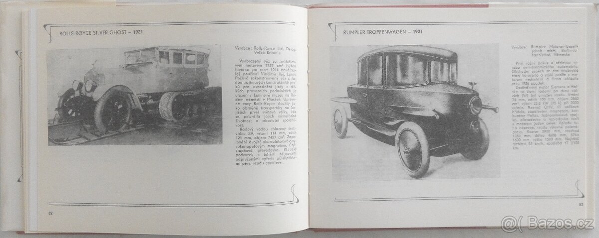 Kniha Automobily 1885/1940 - 6