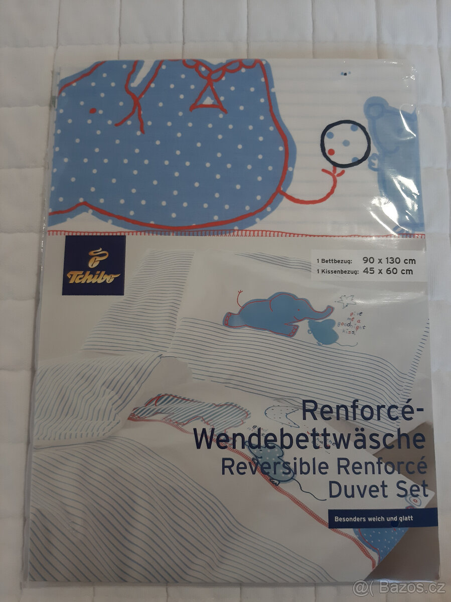 Dětské povlečení a prostěradlo Tchibo - nepoužité - 6