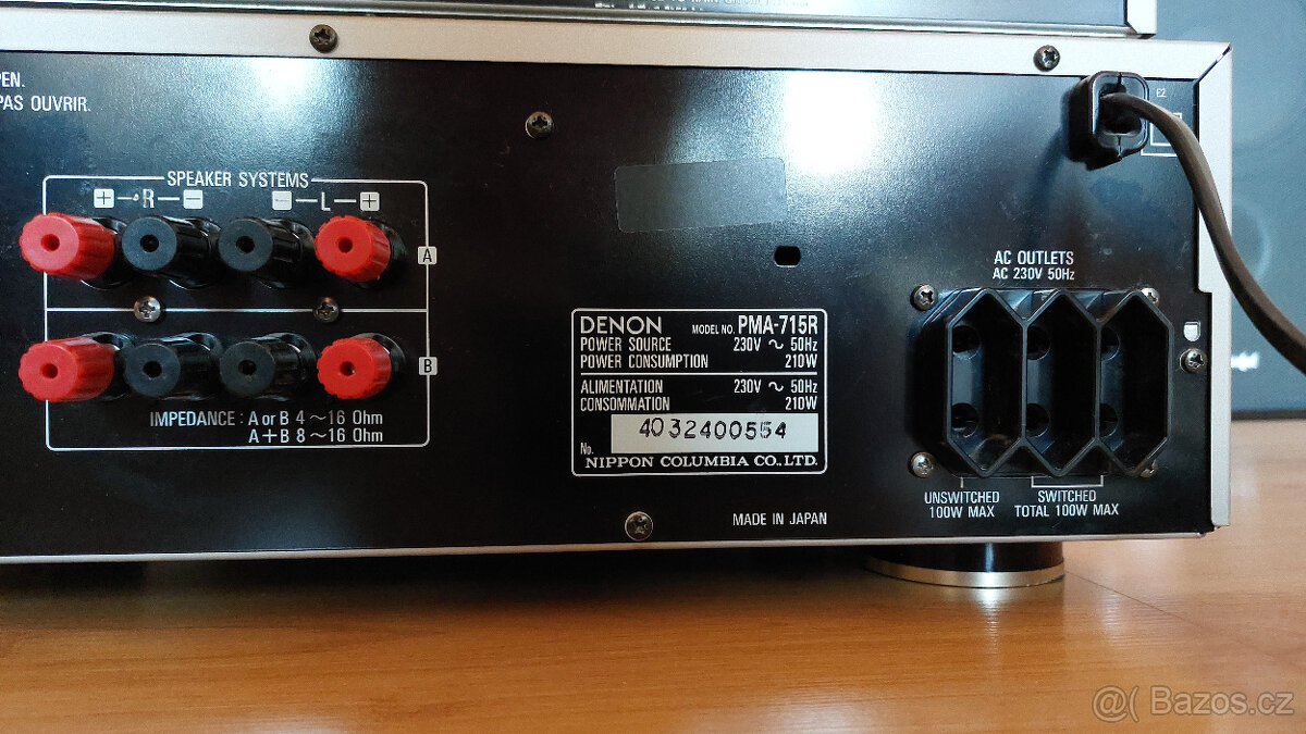 Stereo zesilovač Denon PMA-715R - 6