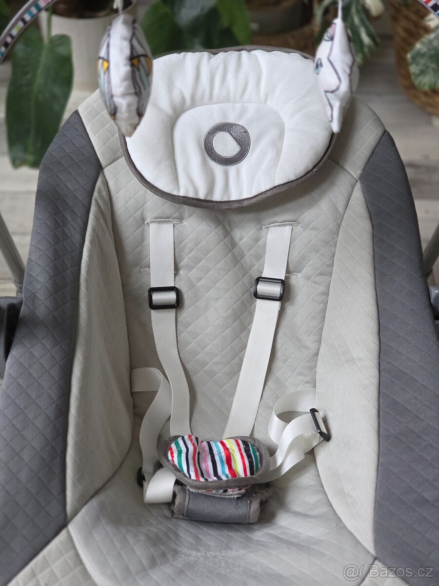 Lionelo Otto šedá houpačka - 6