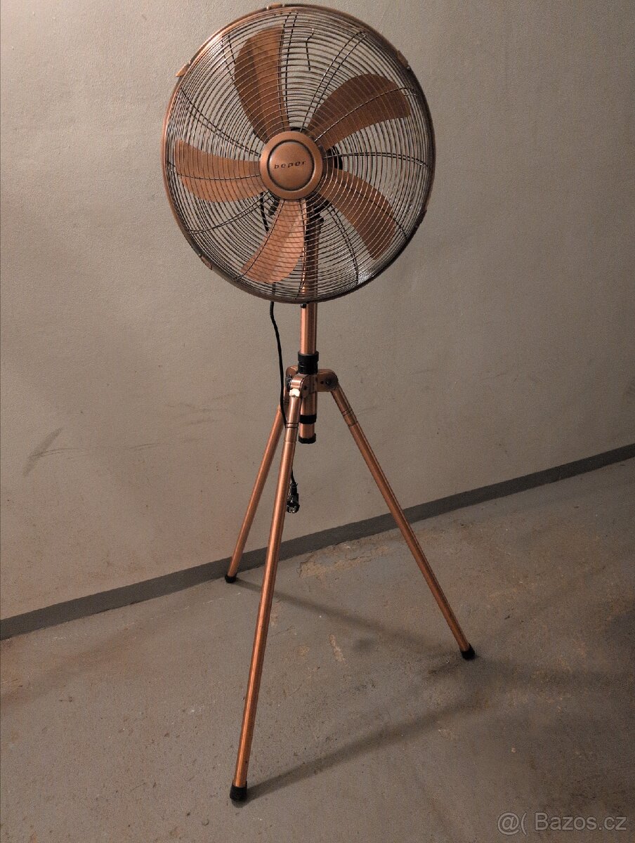 Stojanový kovový RETRO ventilátor - 6