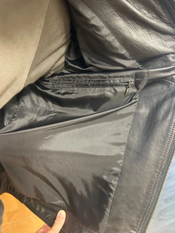 Pánská kožená bunda Kara - 6
