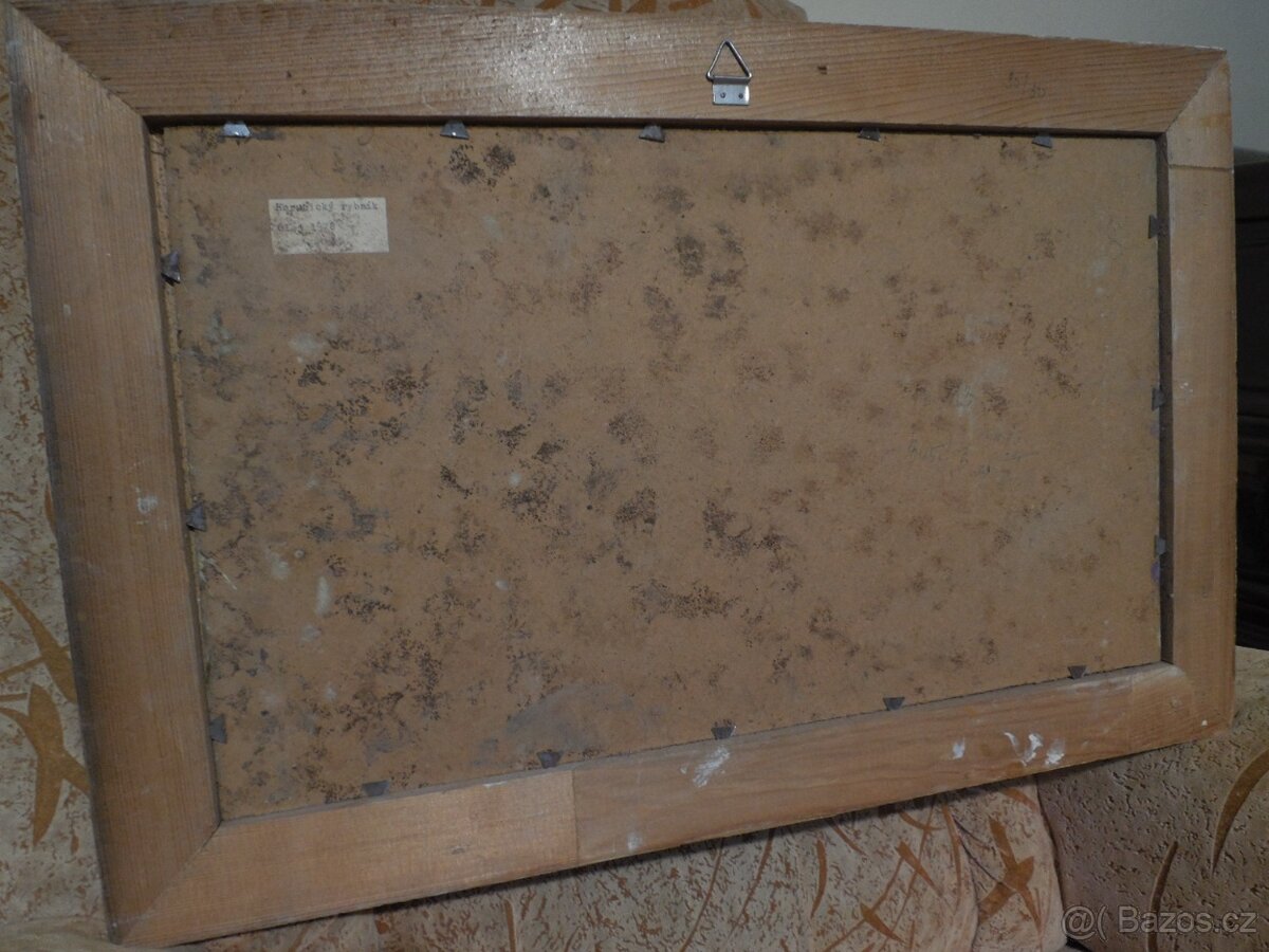 Obraz Horusický rybník ,signováno - 6