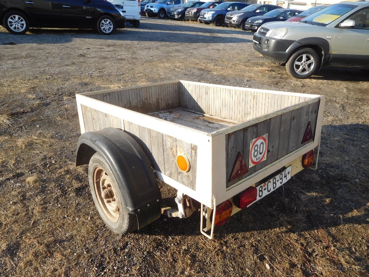 Přívěsný vozík jednoosý - 6