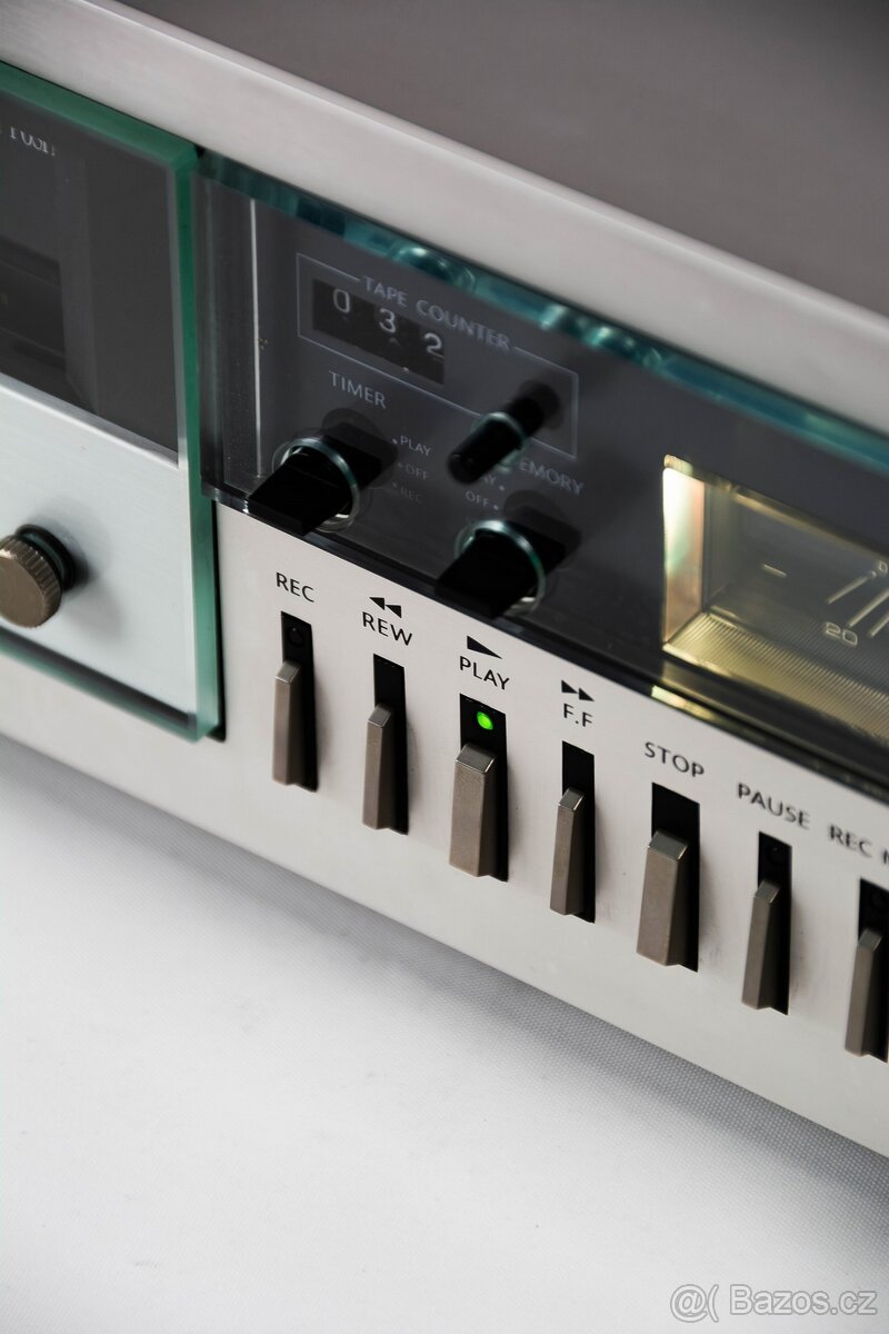 ONKYO TA-2050 / stříbrný japonský direct drive tapedeck - 6