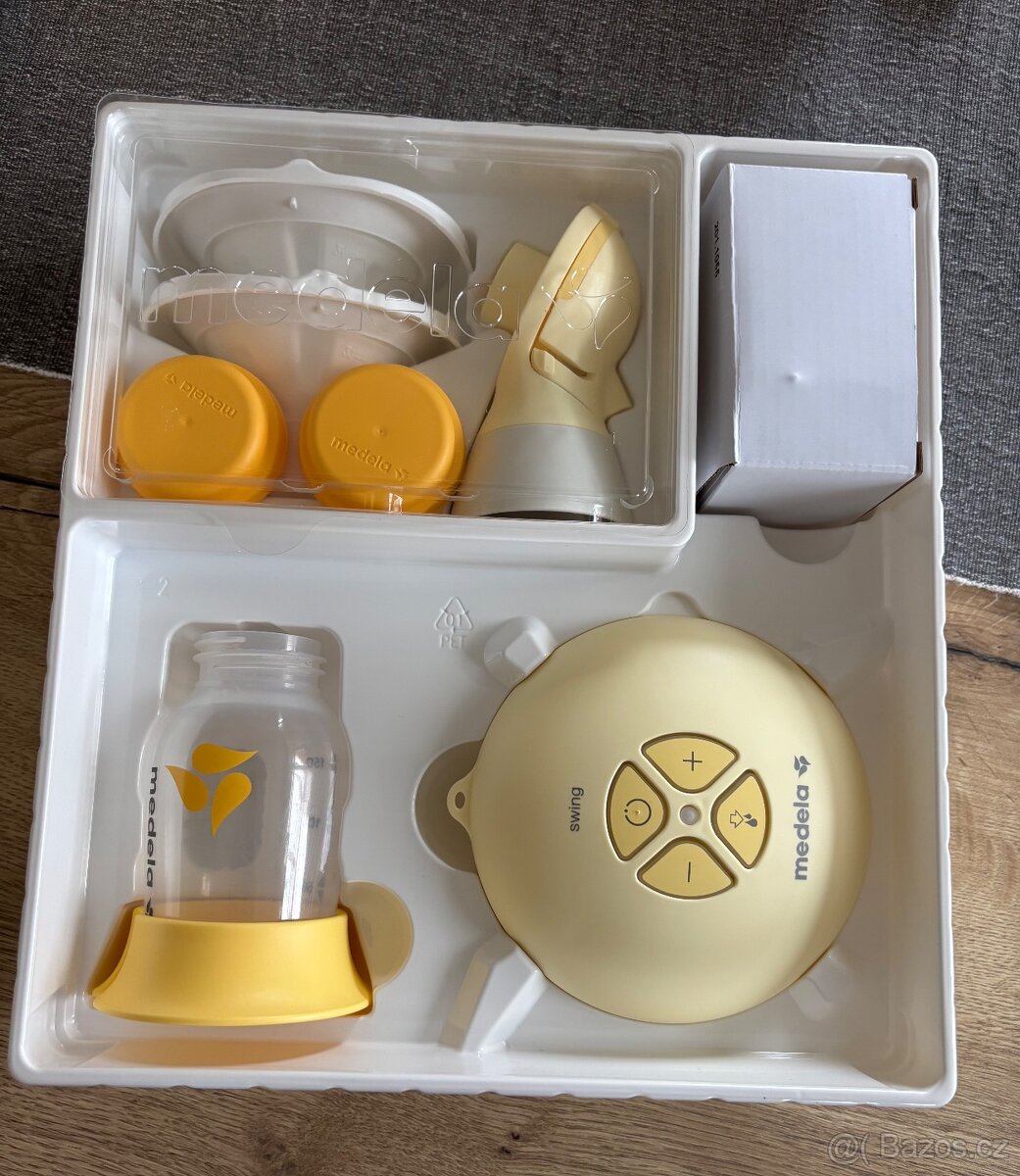 Medela swing flex odsávačka (v záruce) + Medela sáčky na mat - 6