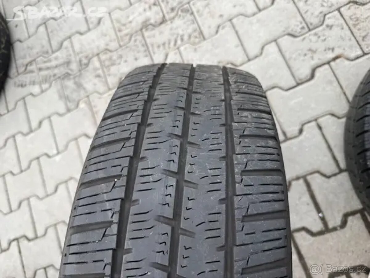 4x al kola 5x120 16 + pneu zimní 215/65 R16C - 6