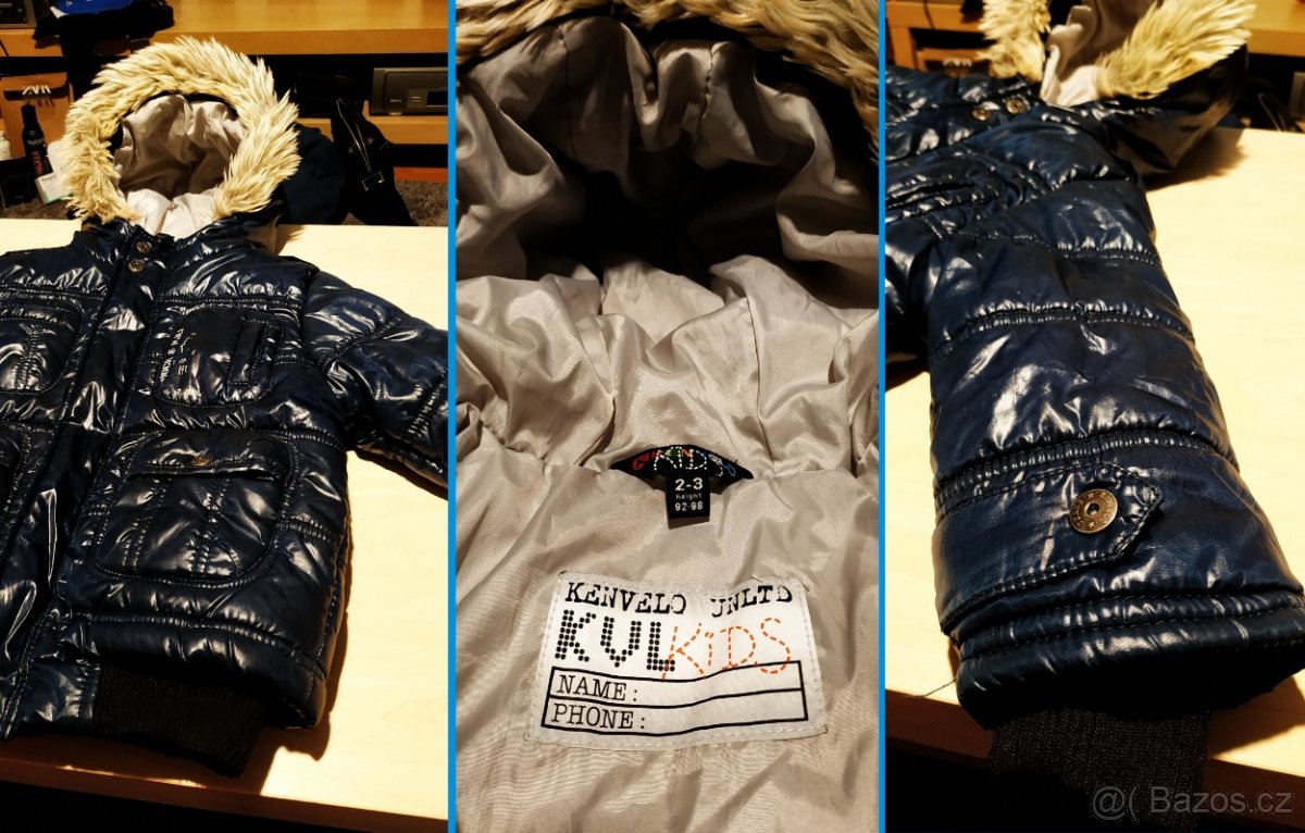 Zimní dětská bunda na 2-3 roky - 6