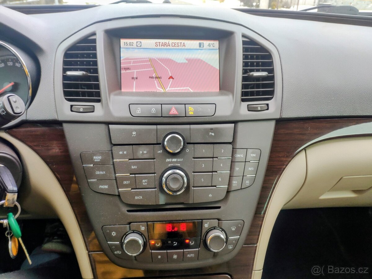 Opel Insignia 2.0 CDTi 118 kW, SVĚTLÝ INTERIÉR - 6