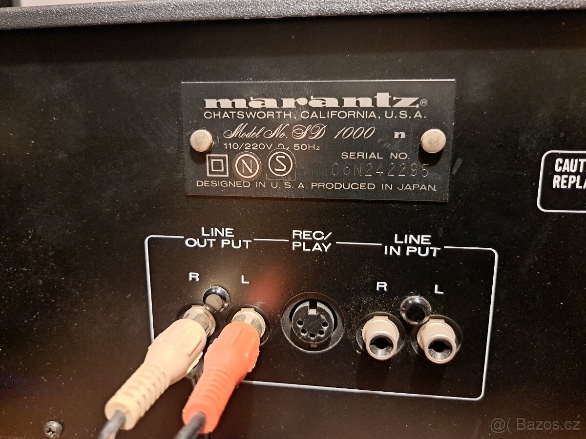 Tape deck Marantz SD 1000 plně funkční po servisu - 6