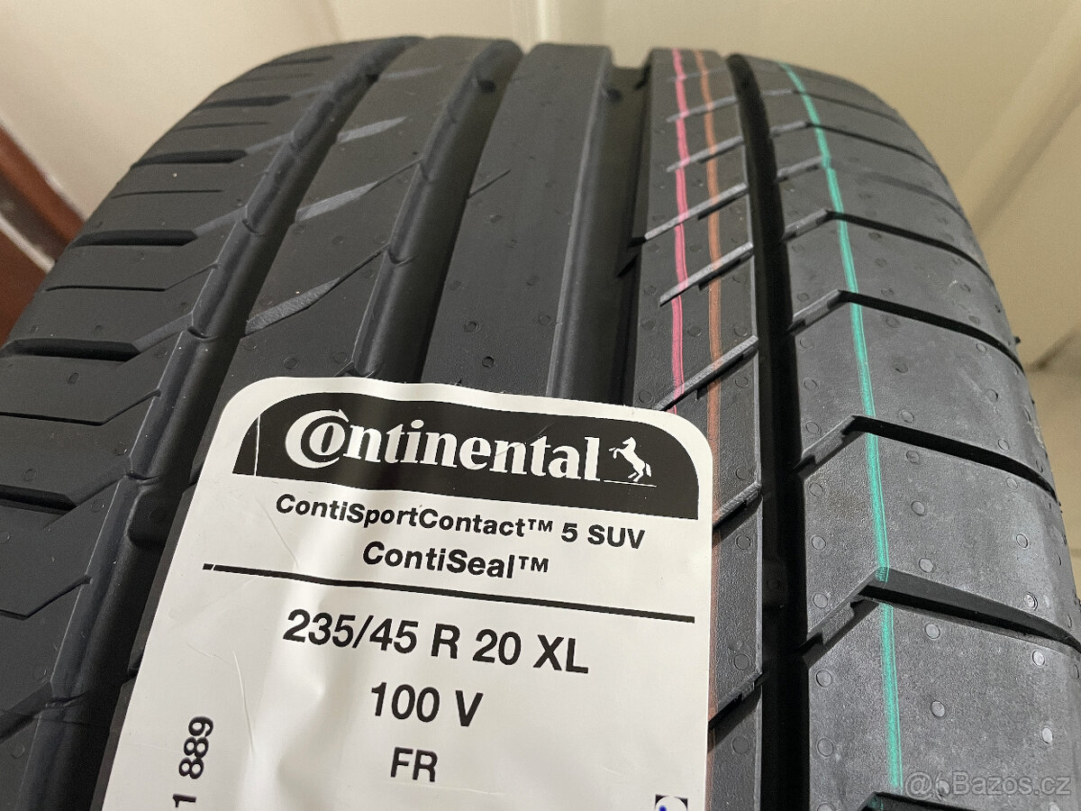 NOVÉ LETNÍ CONTINENTAL SC 5 235/45/20 100V SEAL DOT2025 - 6