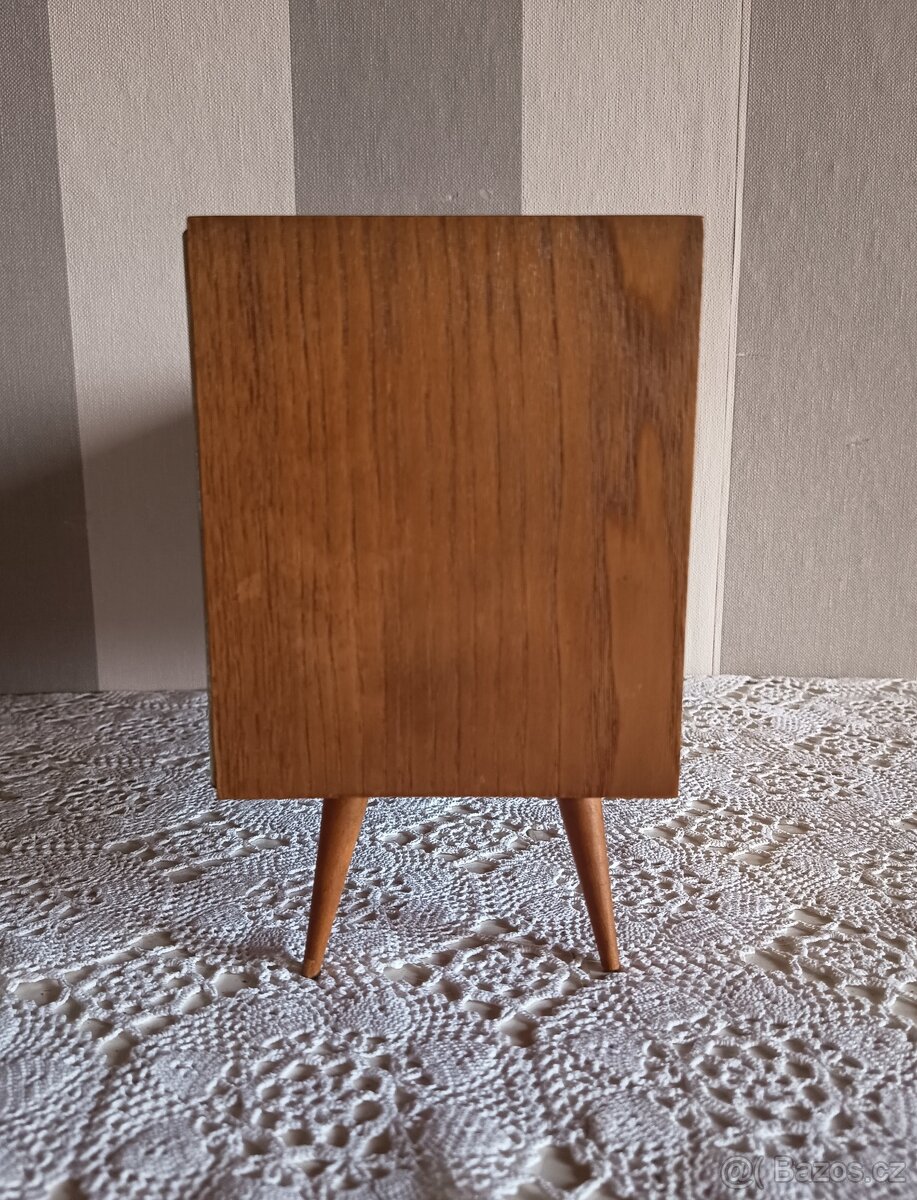 Retro stolní bicí hodiny weimar - 6