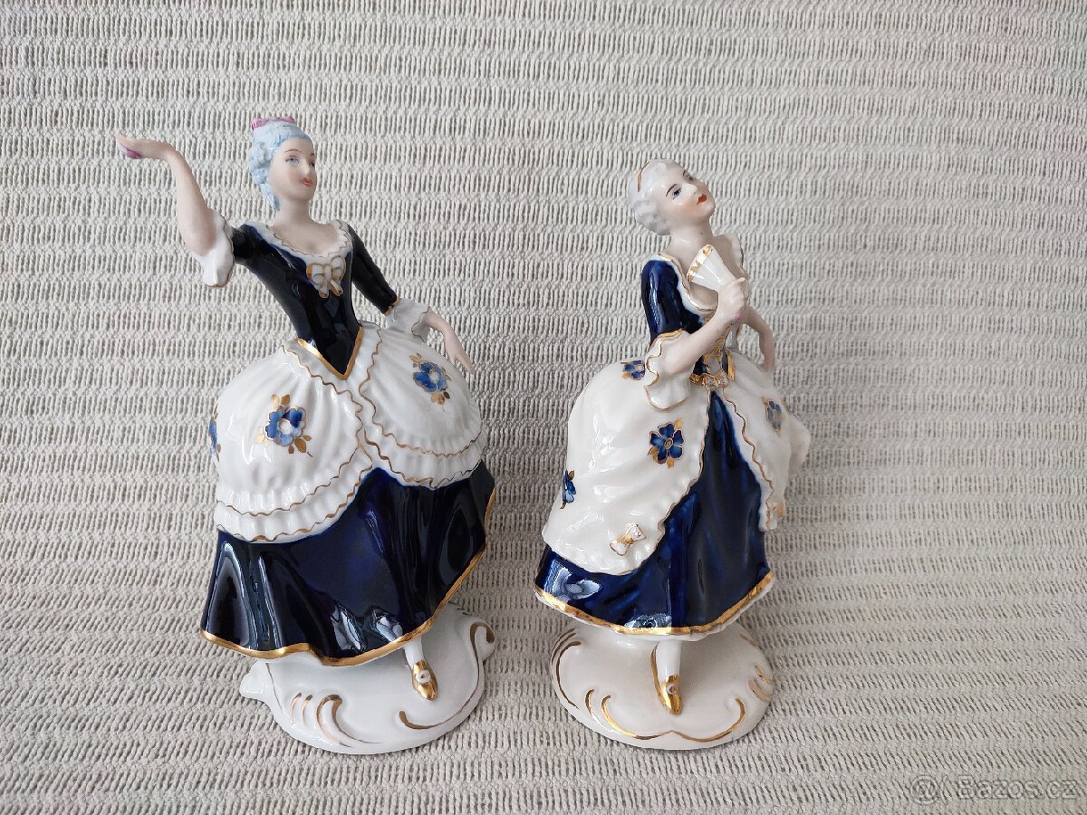 Porcelánova soška značky ROYAL DUX. - 6