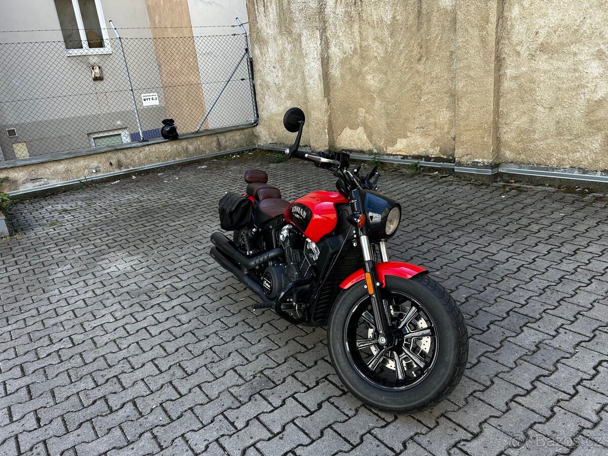 Prodám Indian scout bobber. Možnost odpočtu DPH - 6