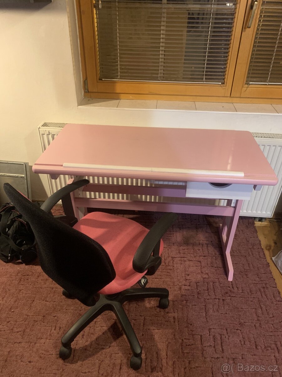 CENA DOHODOU / Dětský psací stůl se židlí - 6