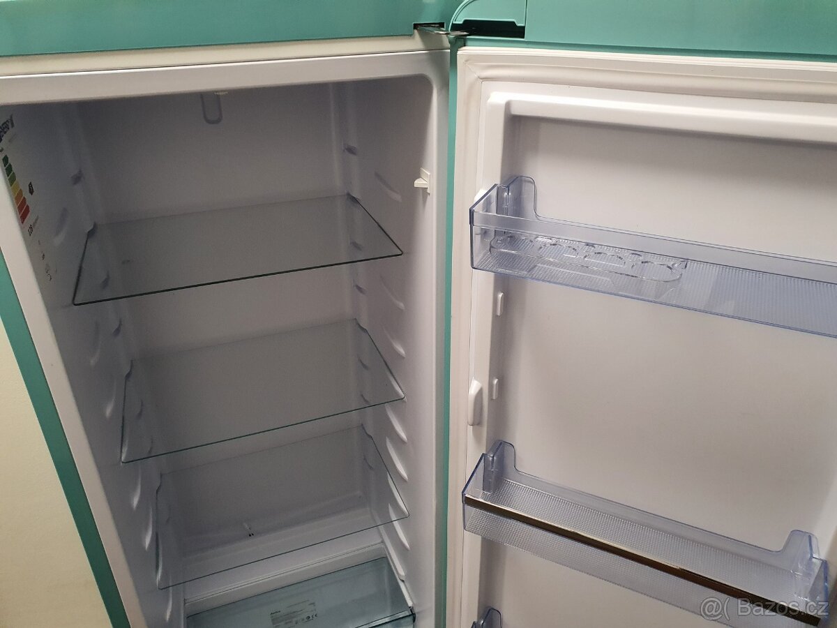 doprava - úsporná A++ RETRO lednice jako nová - 6