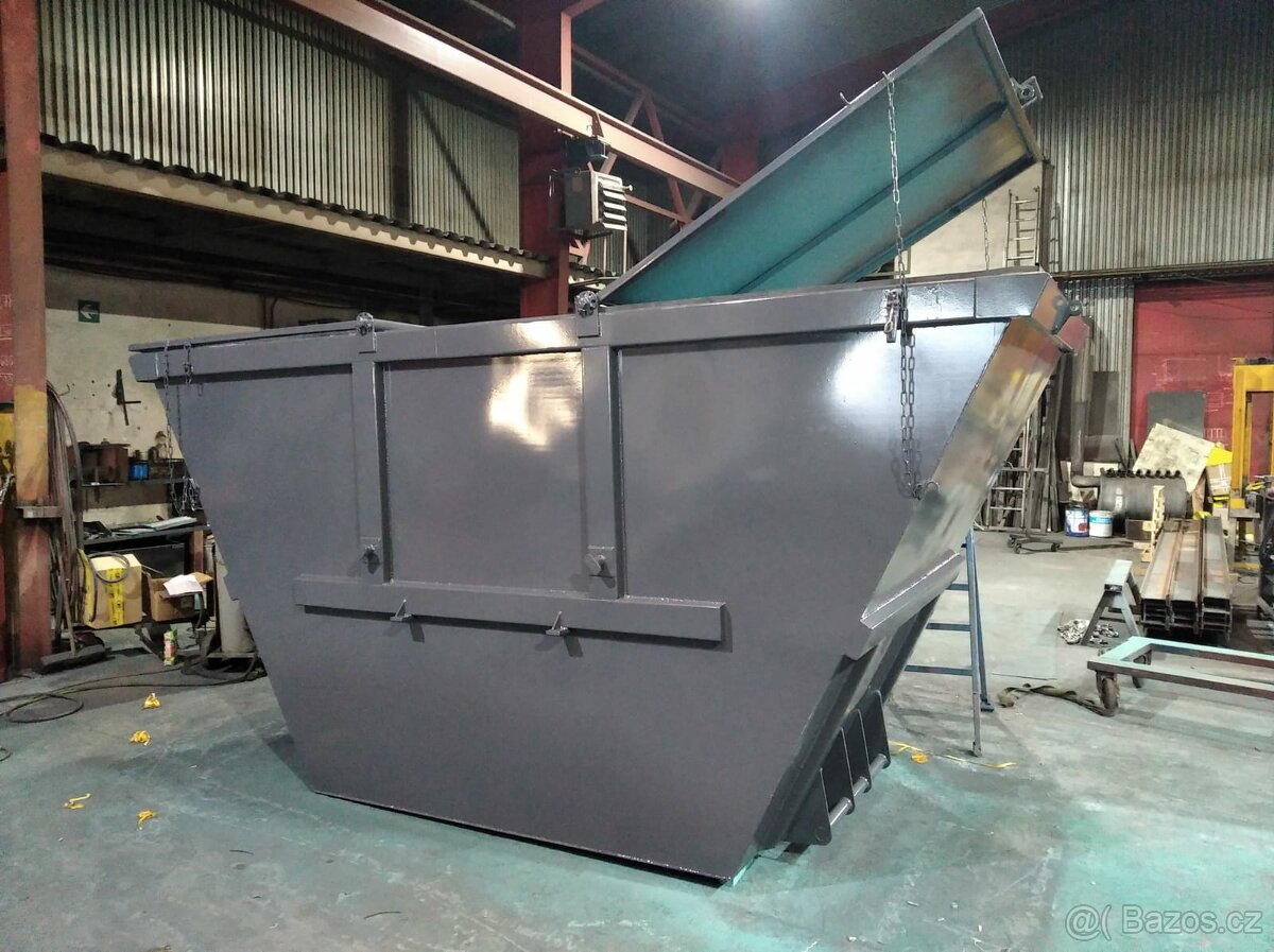Prodám řetězový kontejner ,mulda,vanu s víky - 6