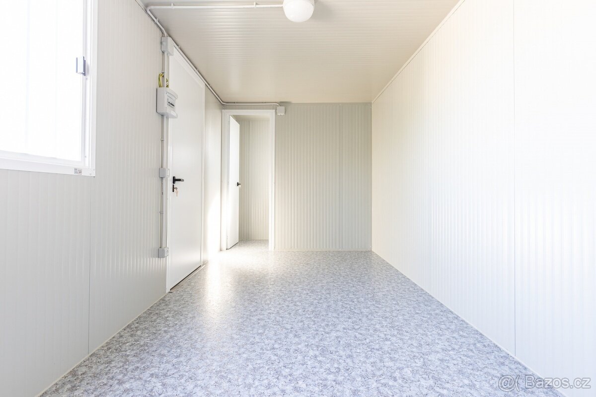 Kancelářkská buňka s WC a umyvadlem - 6