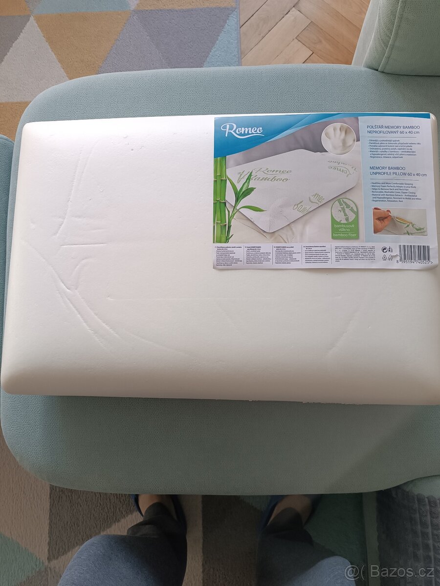 zdravotní polštář Memory Bamboo 60x40cm - 6