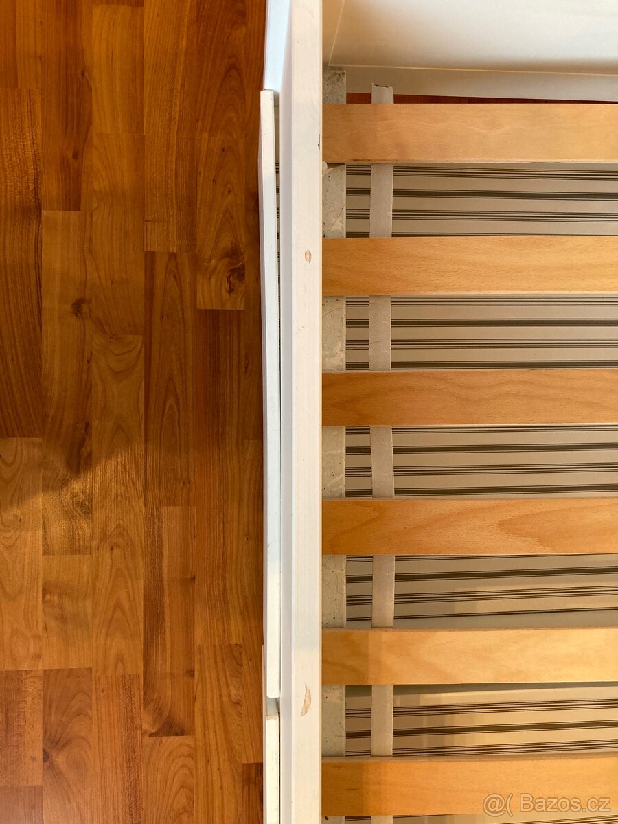 Rám postele Hemnes 90x200 s roštem a šuplíky - 6