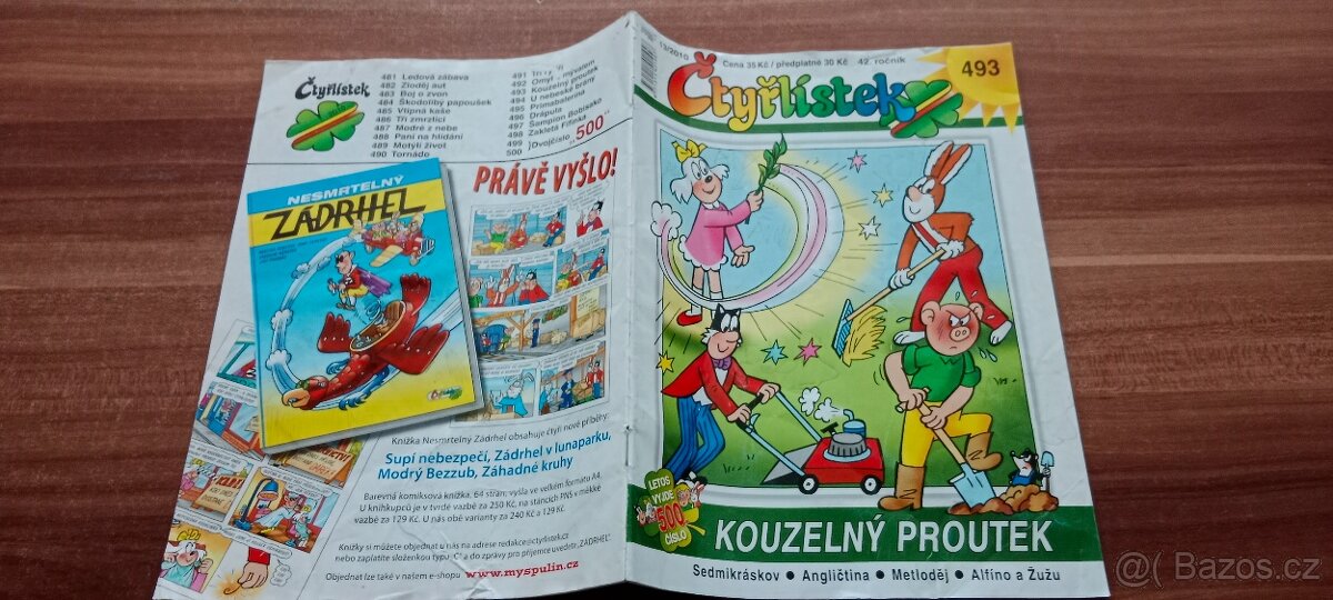 Čtyřlístek č 334, 493 - 6