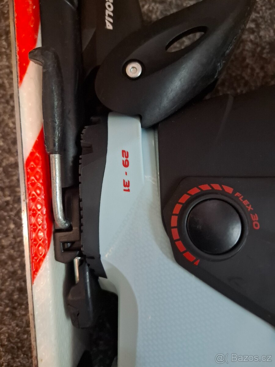 Dětské lyže 75cm + lyžáky - 6