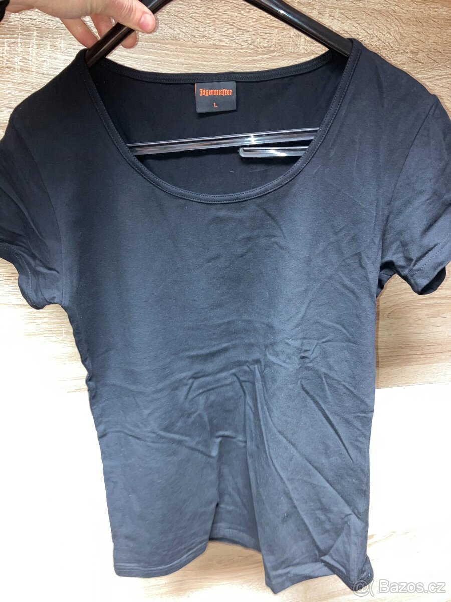 ČERNÉ MIKINY A TRIKA - NOVÉ/NEPRANÉ - 6