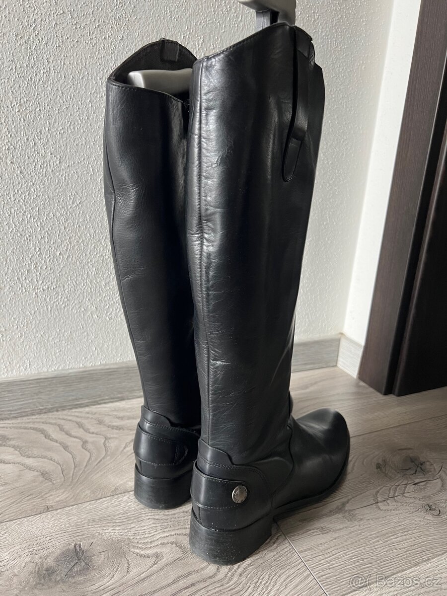 Kožené kozačky 41 - 6