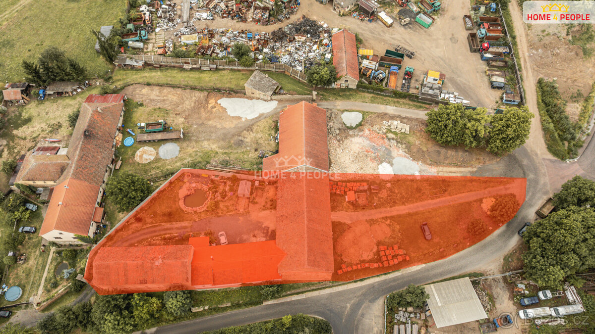 Prodej statku s obytnou jednotkou 83m u Hořovic - 6