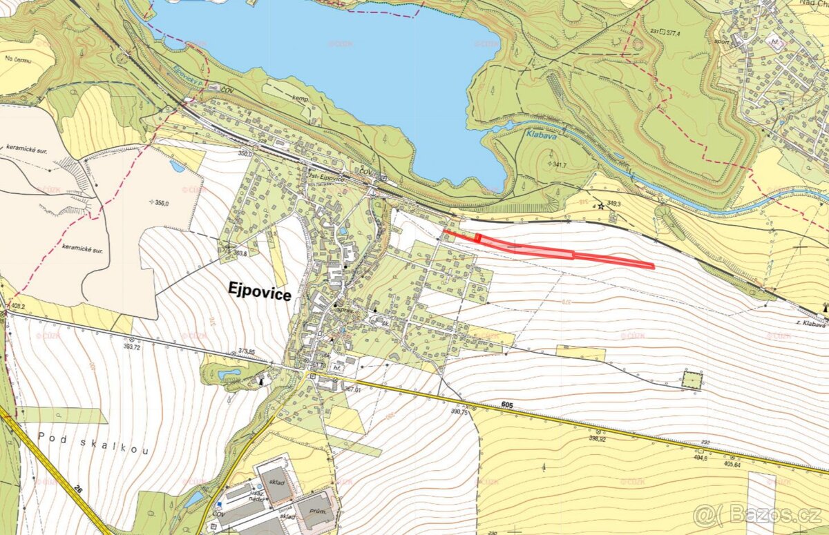 Zemědělská půda, prodej, Ejpovice, Rokycany - 6