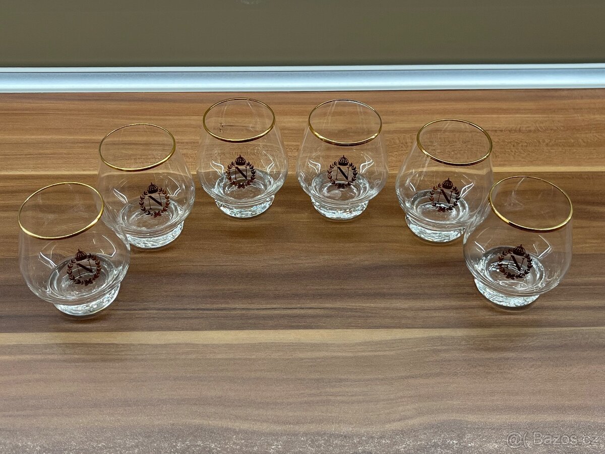 Sada 6 kusů skleniček “Napoleonky” - 6