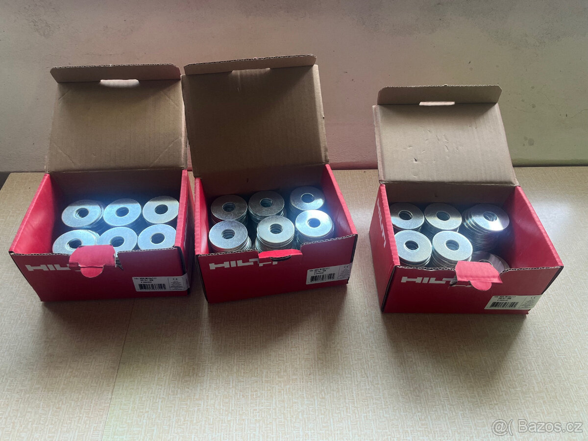 Velkoplošná podložka M16 – HILTI - 3,- Kč - 6