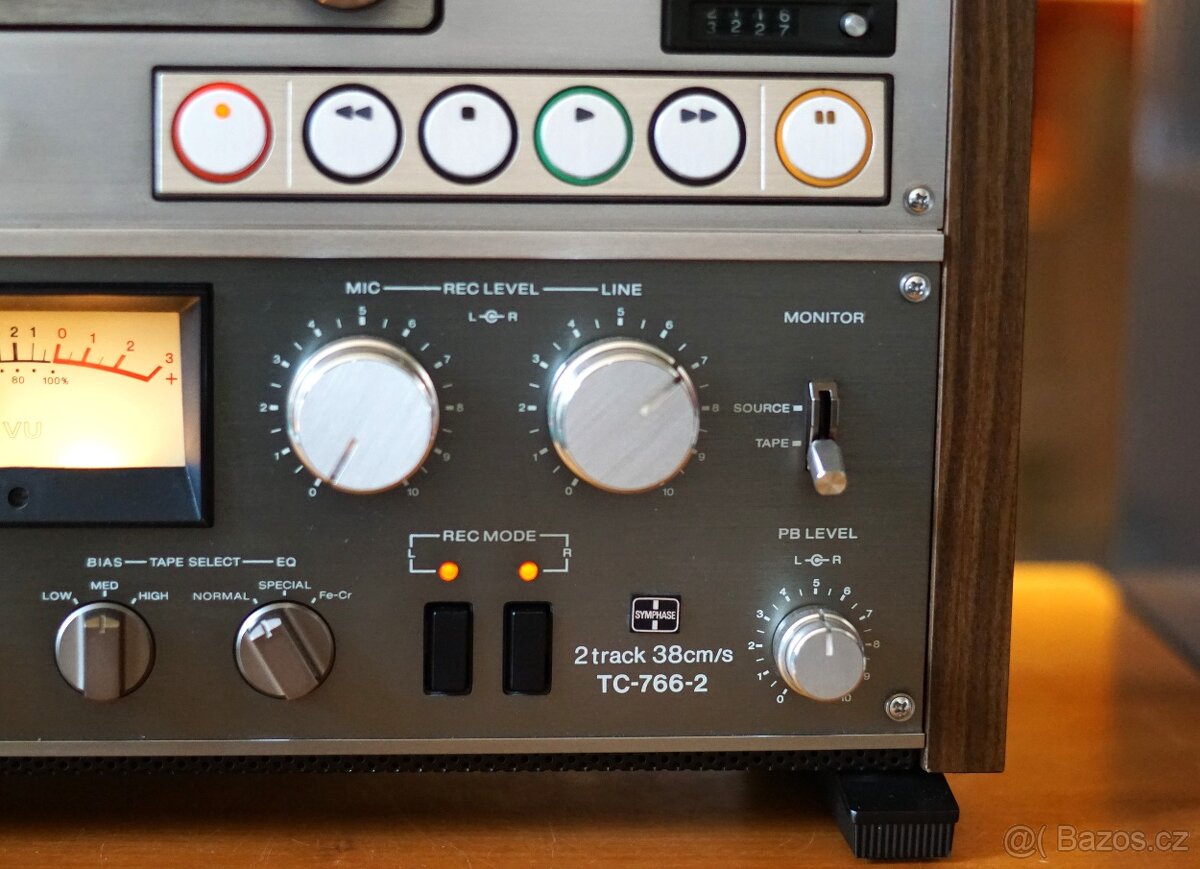 SONY TC 766-2 - SEMI PROFESSIONAL STEREO TAPE DECK - 6