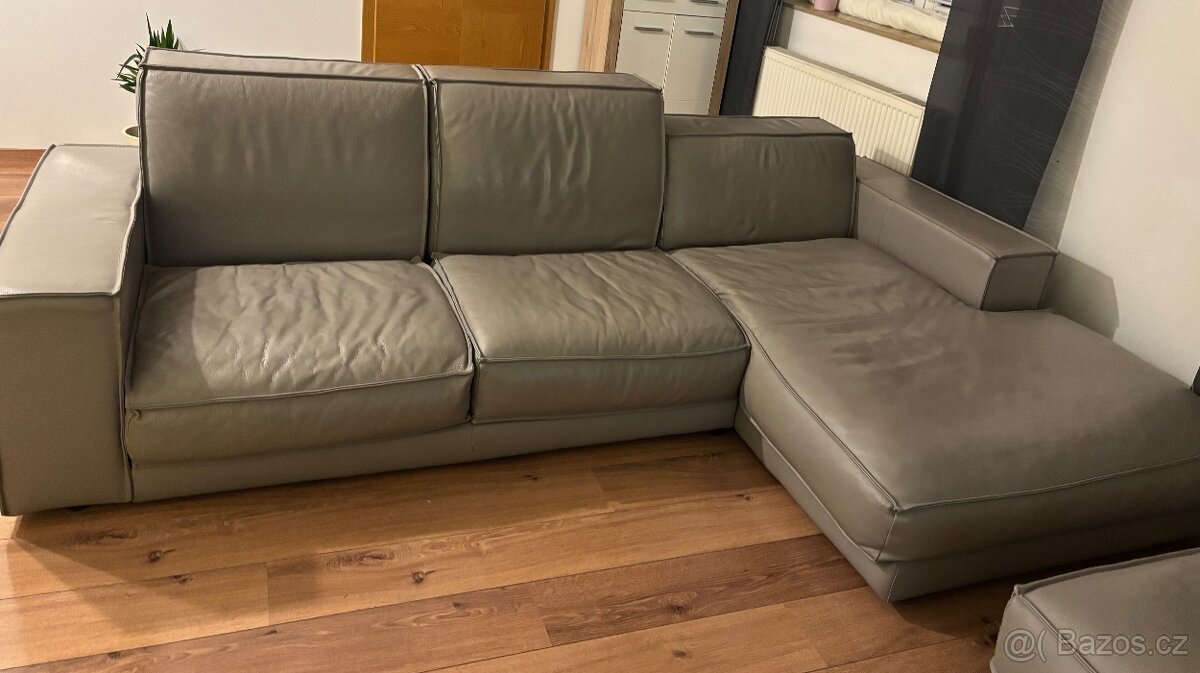 Luxusní kožená sedačka Dietro Italia - 6