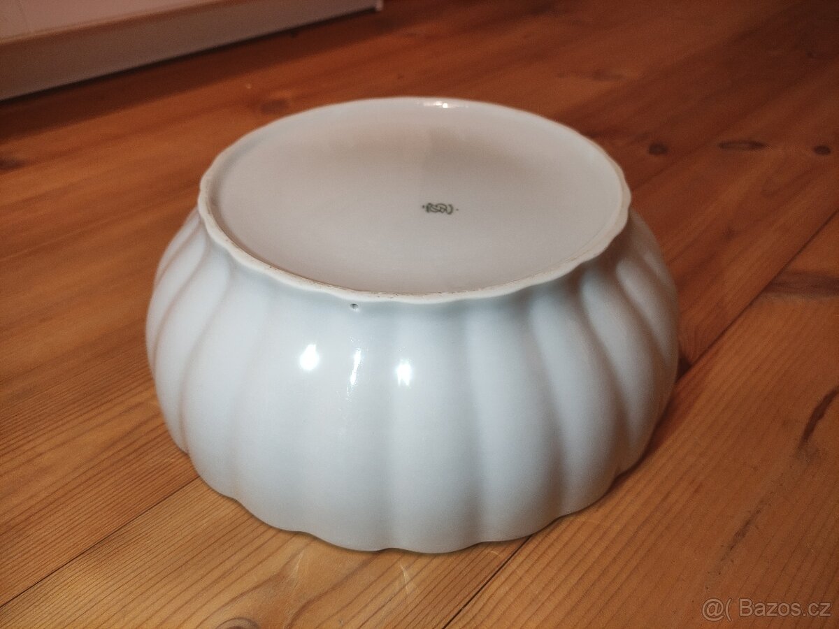 Stará porcelánová mísa - 6