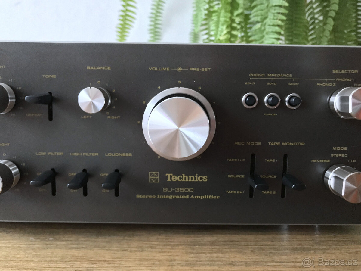Vintage Technics SU-3500 Stereo Integrated Zosilňovač - 6