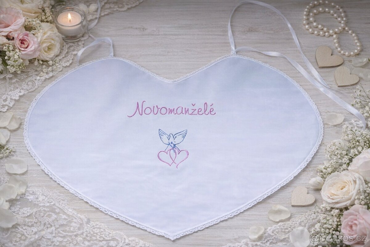 Vyšívaný svatební bryndák - 6