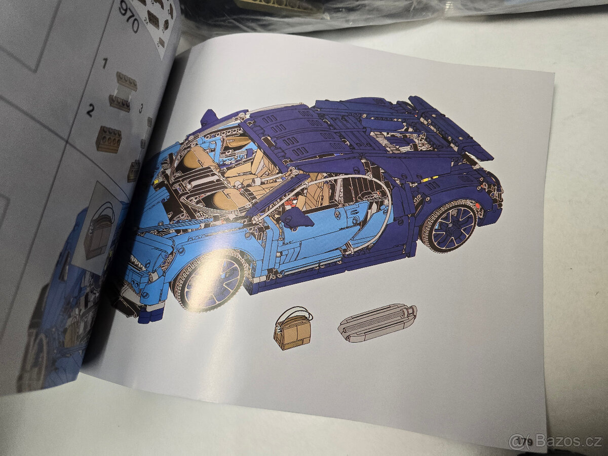 Stavebnice Technic Bugatti Chiron 42083 (náhrada) - 6