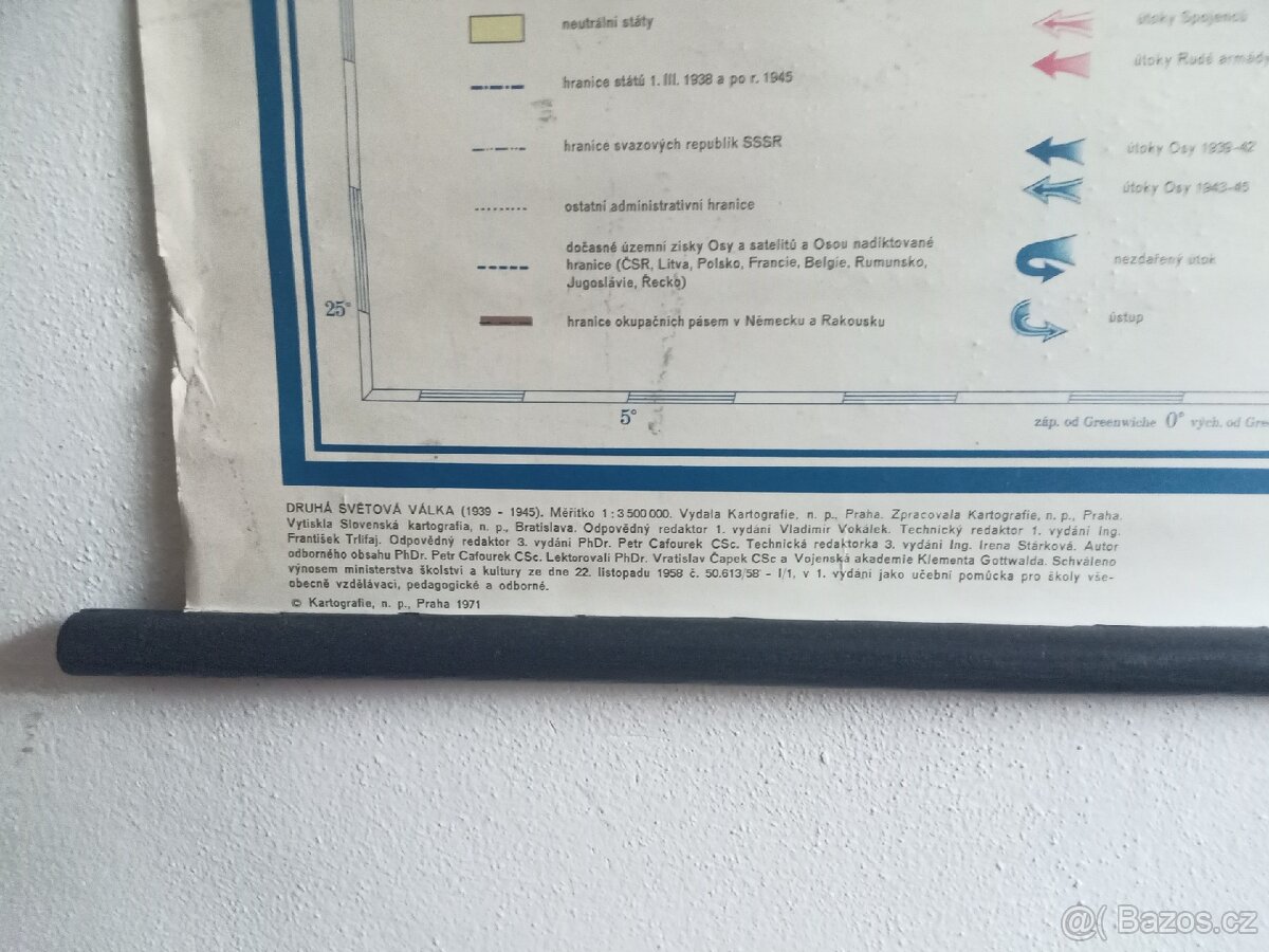 Školní nástěnná mapa - 6