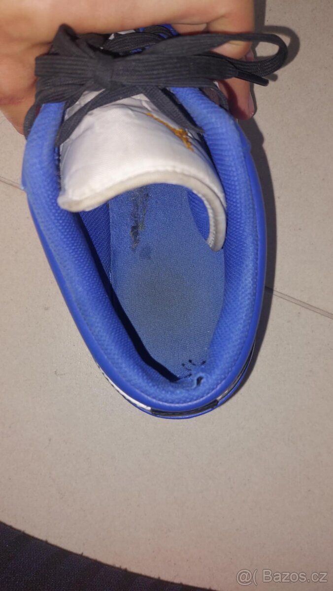 Tenisky Jordan 1 Low Hyper Royal Orange Peel (č.46) - 6