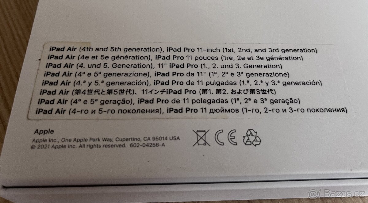 Klávesnice Apple Magic Keyboard pro iPad generace 4. a 5. - 6