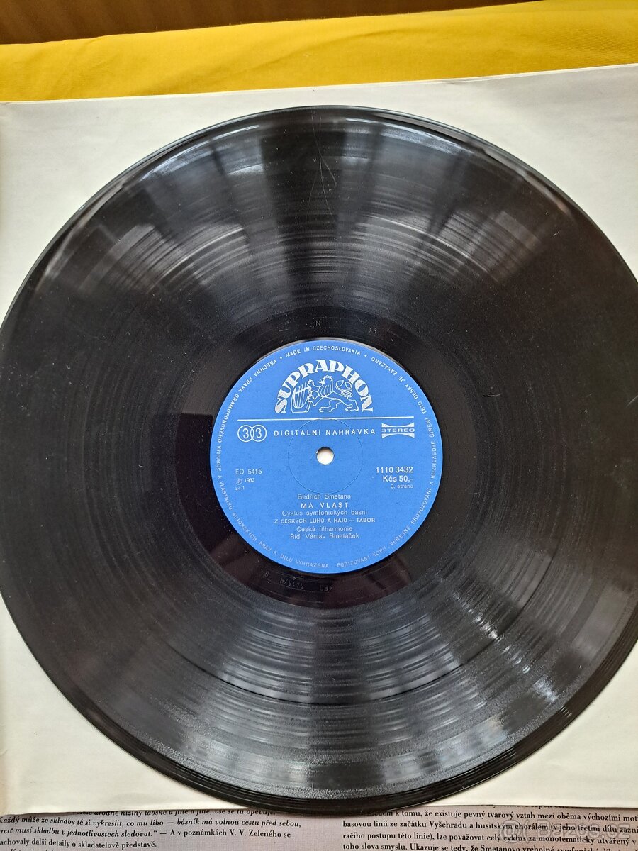 "Má vlast" Česká filharmonie, Václav Smetáček 1982 - 6