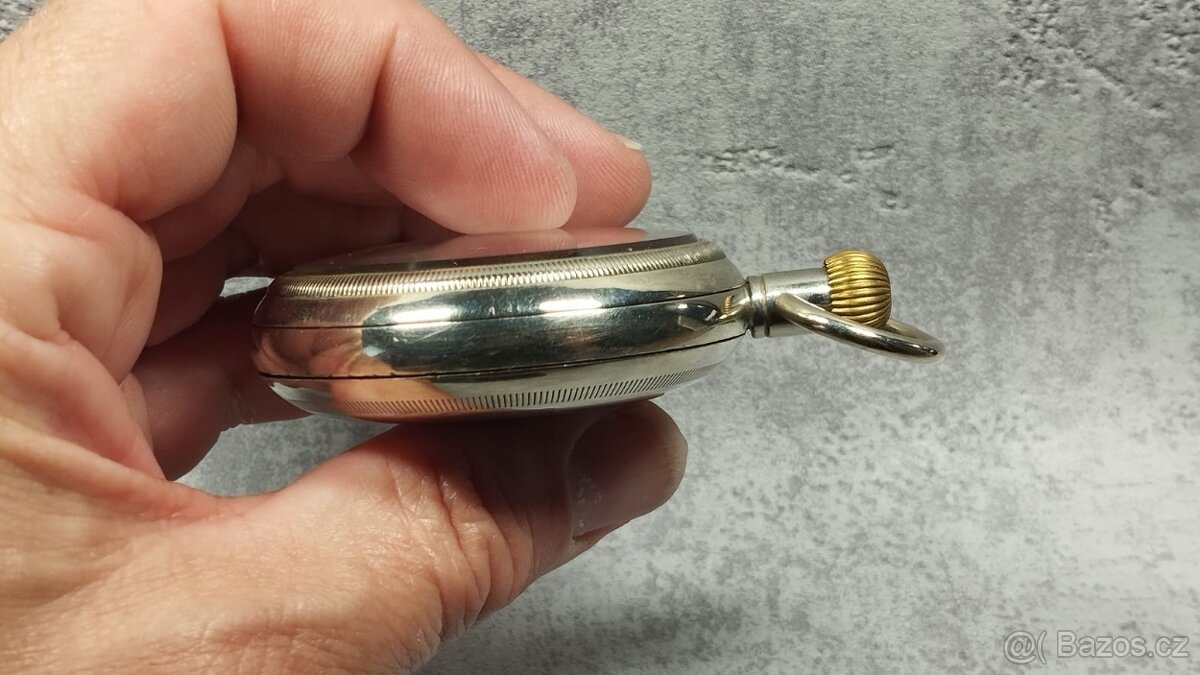 Velmi staré a velké kapesni hodinky - 127g - 6